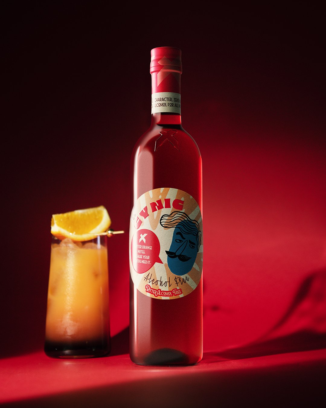 The Cynic, Bitter Alchol Free Nexus con bicchiere