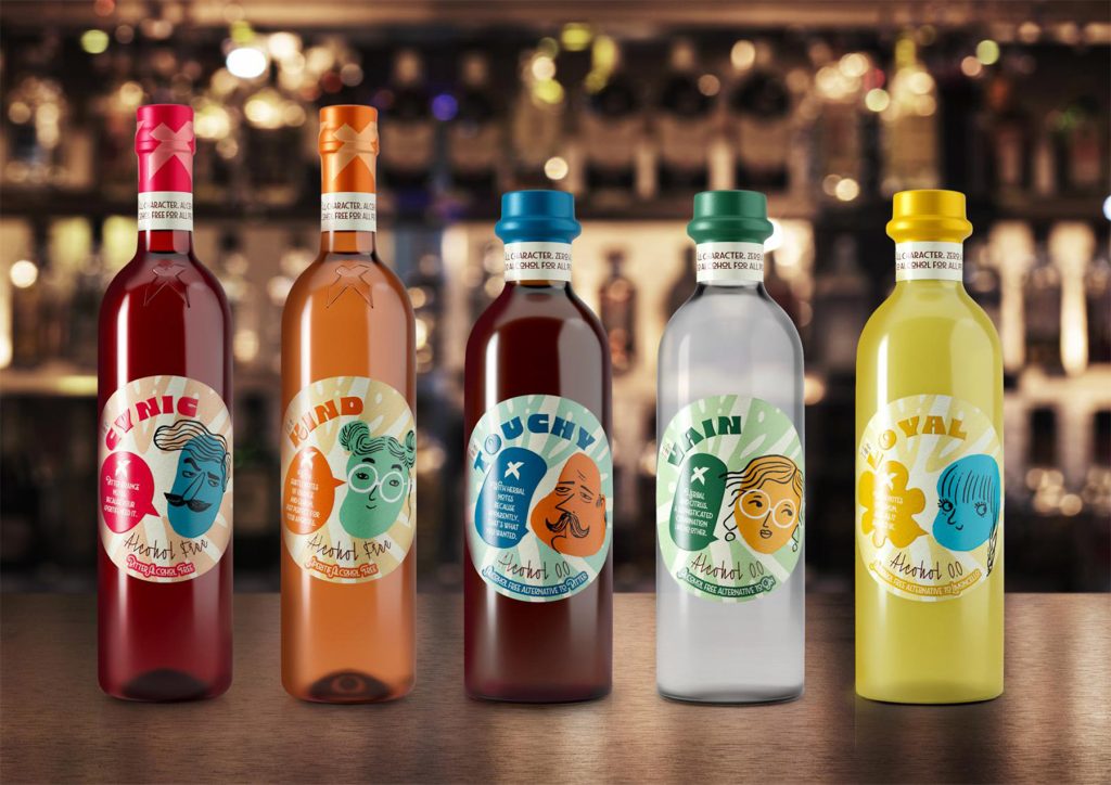 Bottiglie nuova linea Alcohol Free Nexus nel portfolio di 1492 Coloniale Group