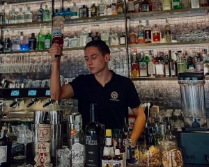 Mattia Menegatti, bartender del Risto Cocktail Bar Trigramma - La Spezia